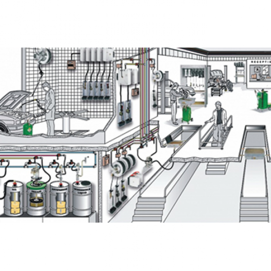 บริษัท เซ็นทรัล-ลูบ เทคโนโลยี่ จำกัด -  ปั๊มดูดถ่ายน้ำมันจารบี 